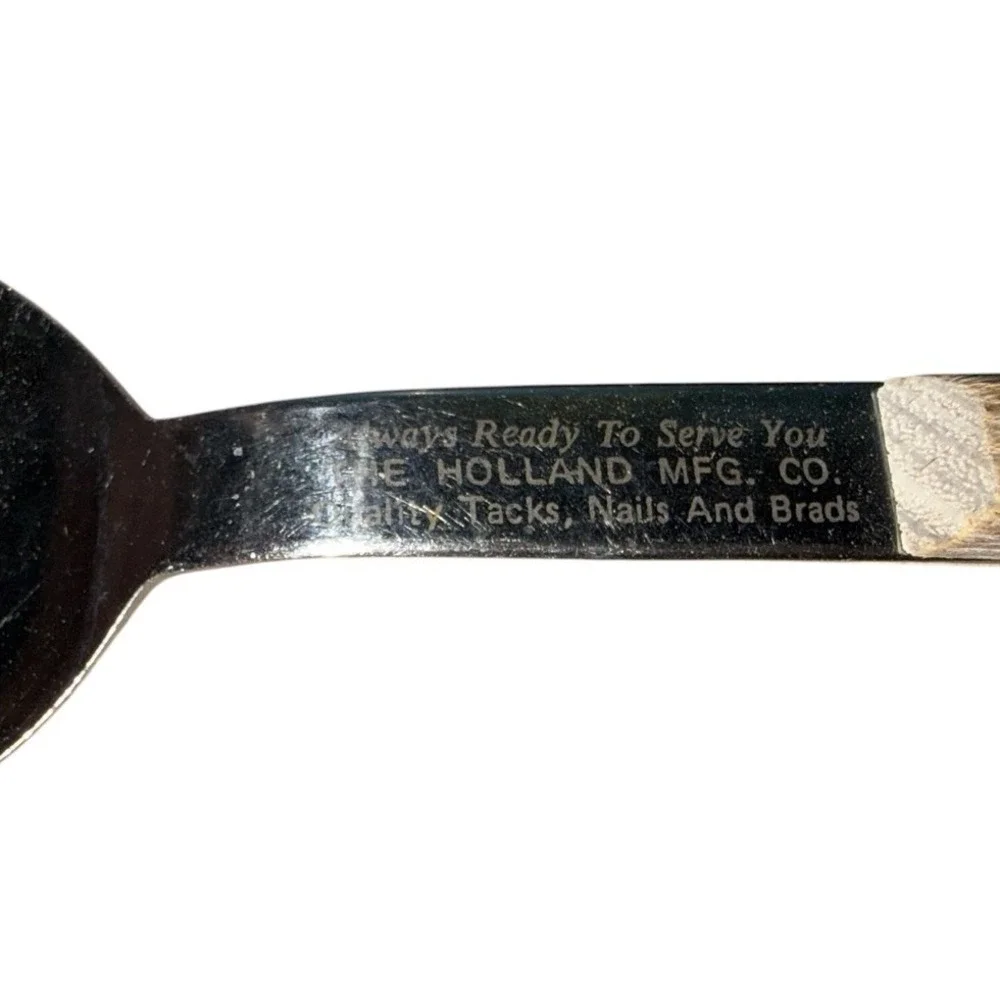 Vintage Warco Stainless Steel Ice Cream Spade Scoop Wood Handle 9 1/2